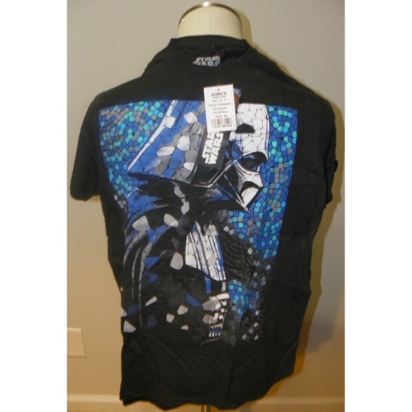 Star Wars Silhouette Rey T-Shirt, Nero, 4XL (Tall) (Plus) Uomo